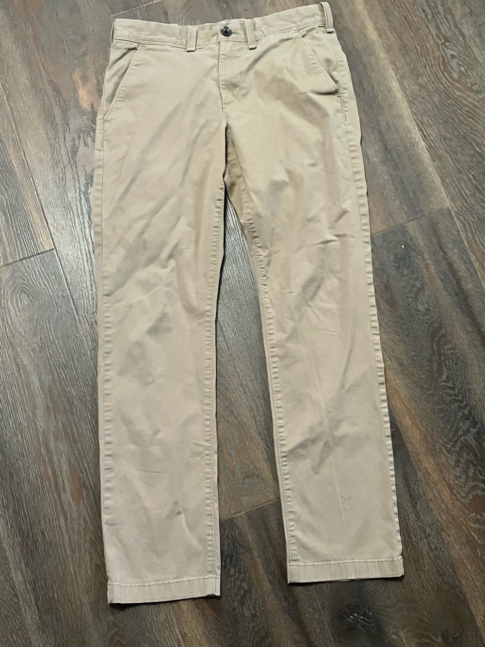 Slim fit khakis
